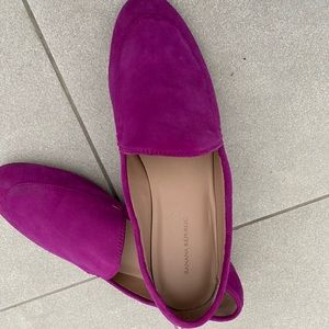 Banana republic suede loafers